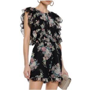 WALTER BAKER Women’s Paradise Floral Romper (XS)